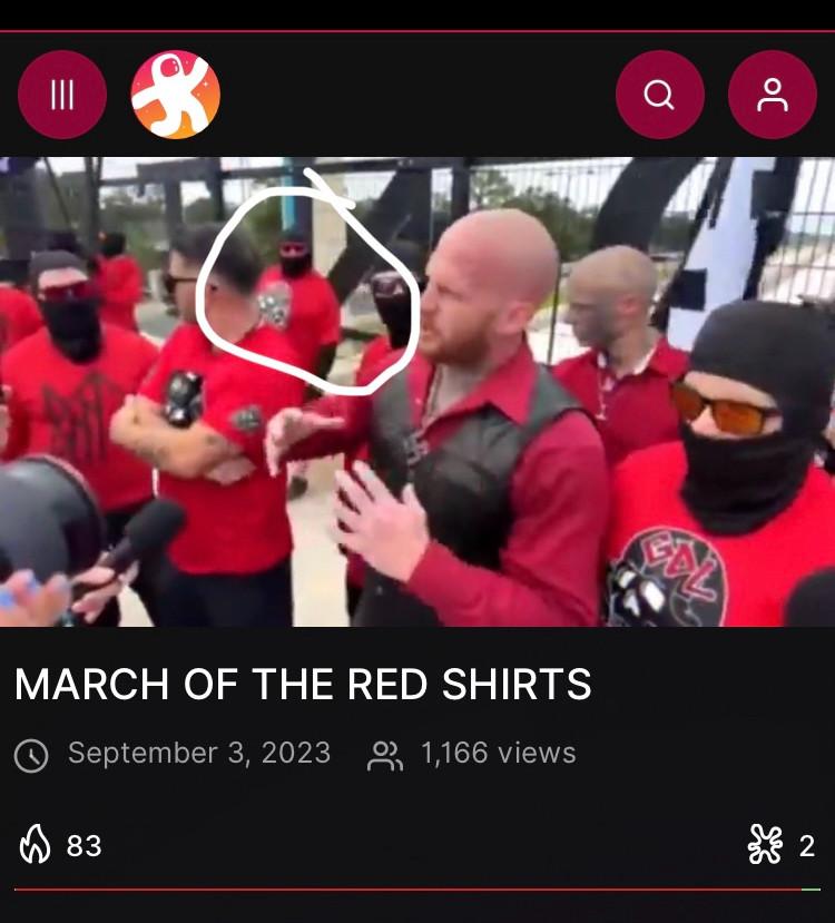 Louie Dunn with GDL and Blood Tribe